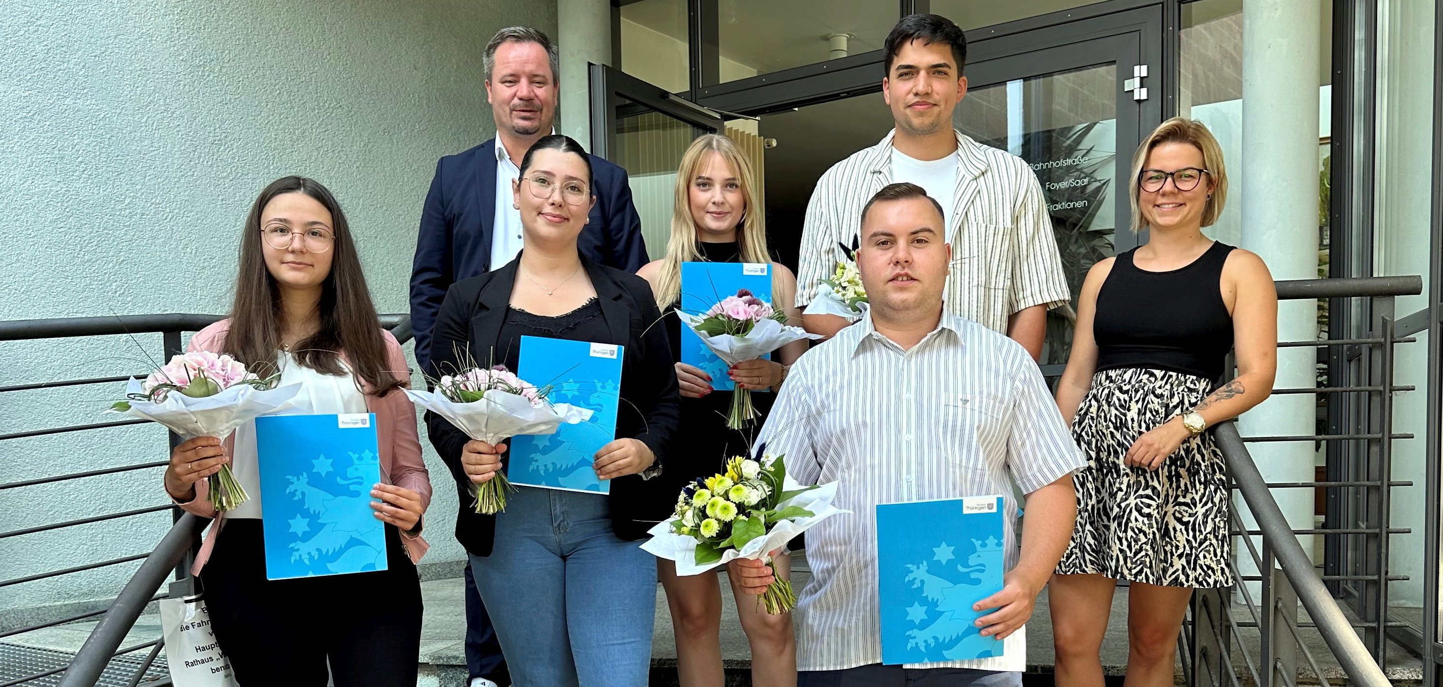 Zeugnisse für fünf Azubis