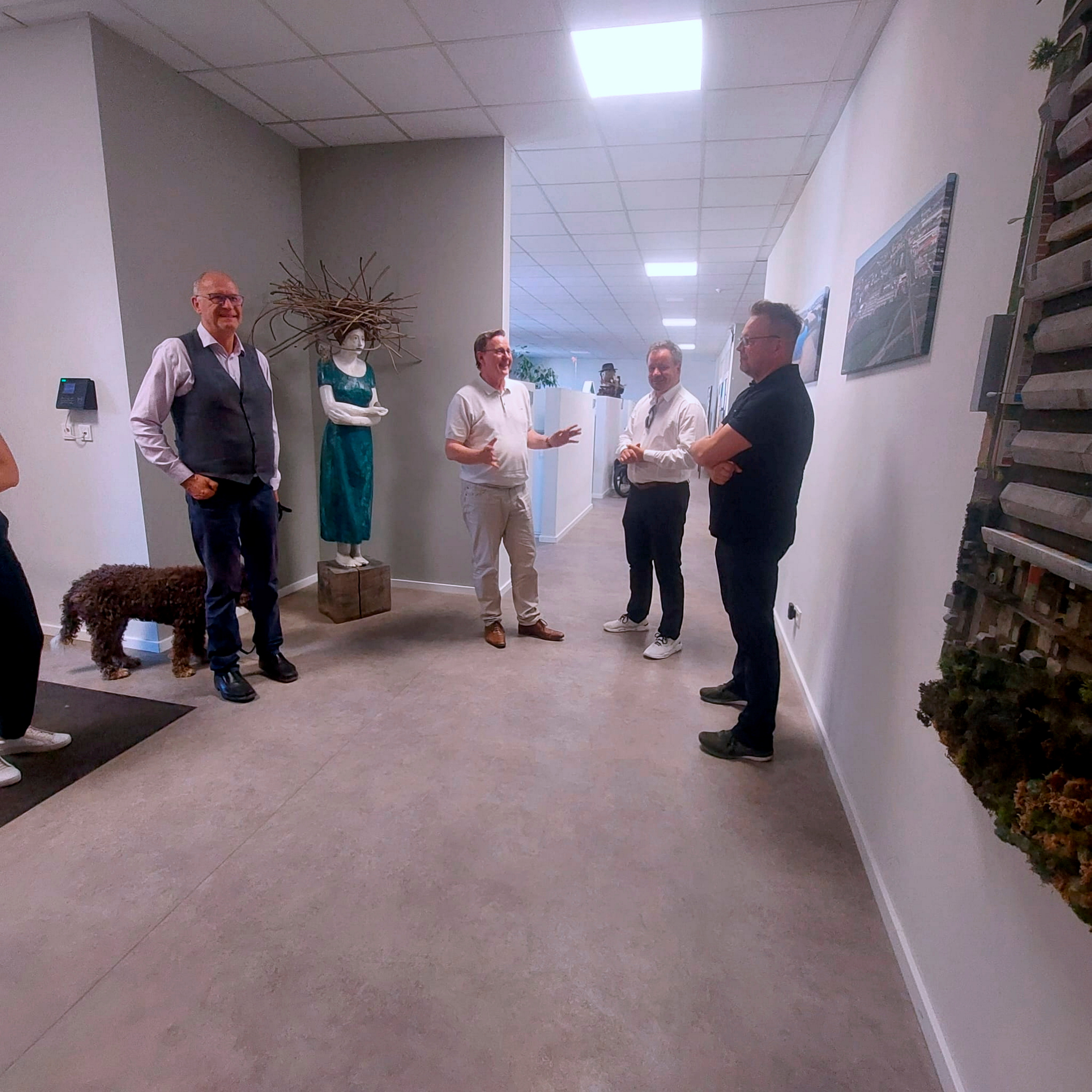 Ministerpräsident besucht LGS-Gelände