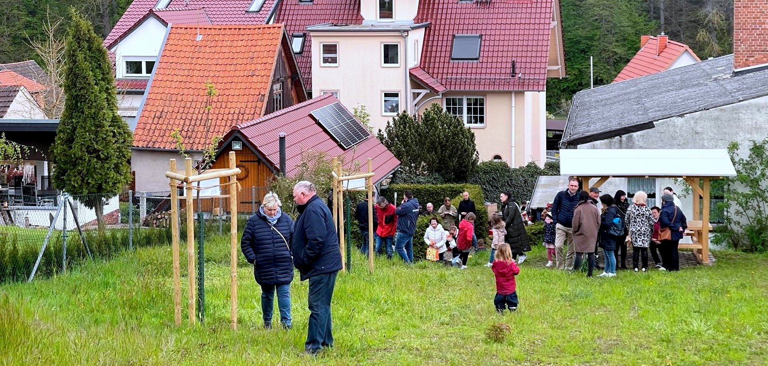Einweihung Dorfgarten Hundeshagen