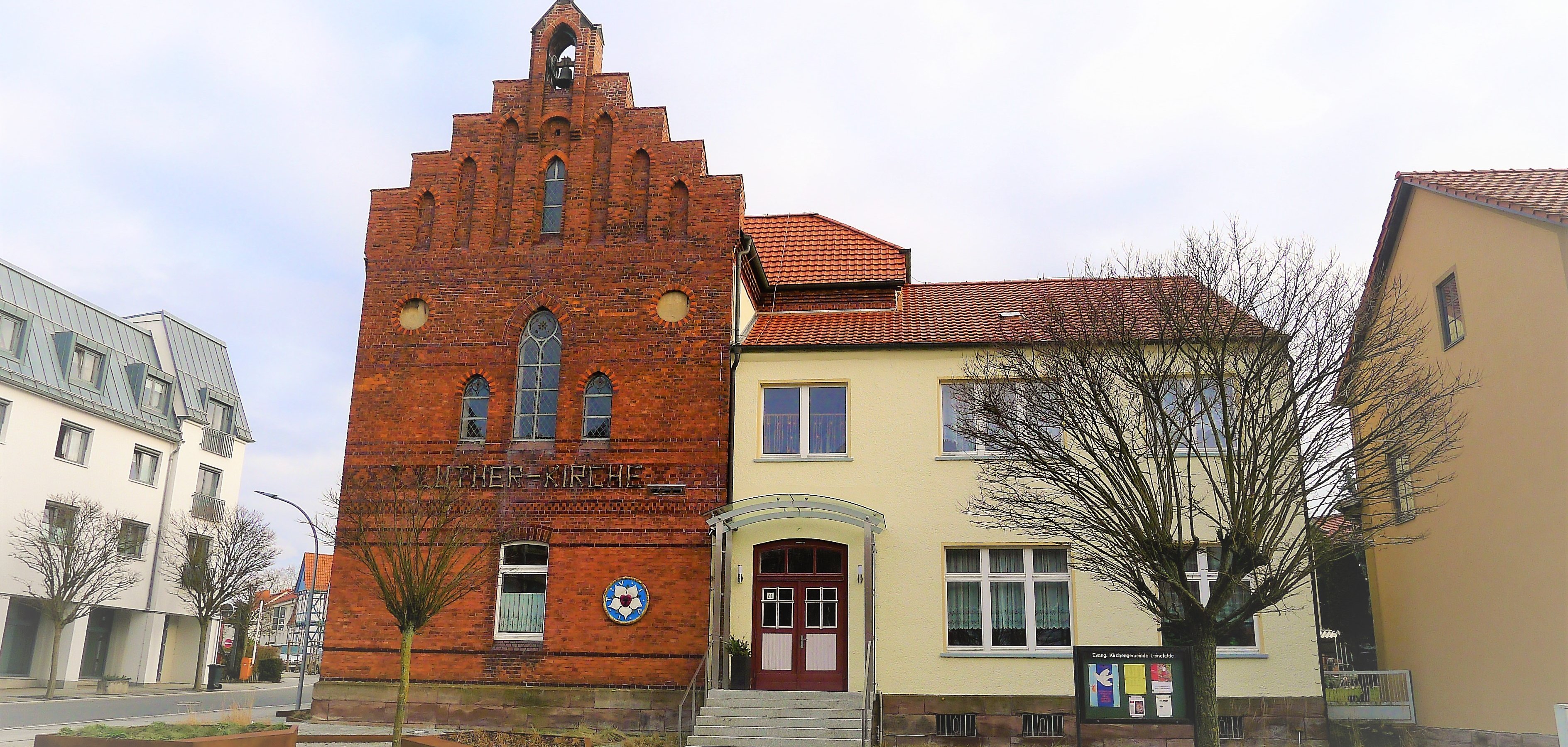 Leinefelde Lutherkirche innen und außen