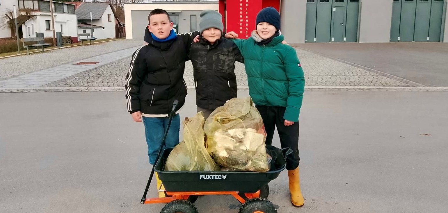 Reinigungsaktion in Breitenbach