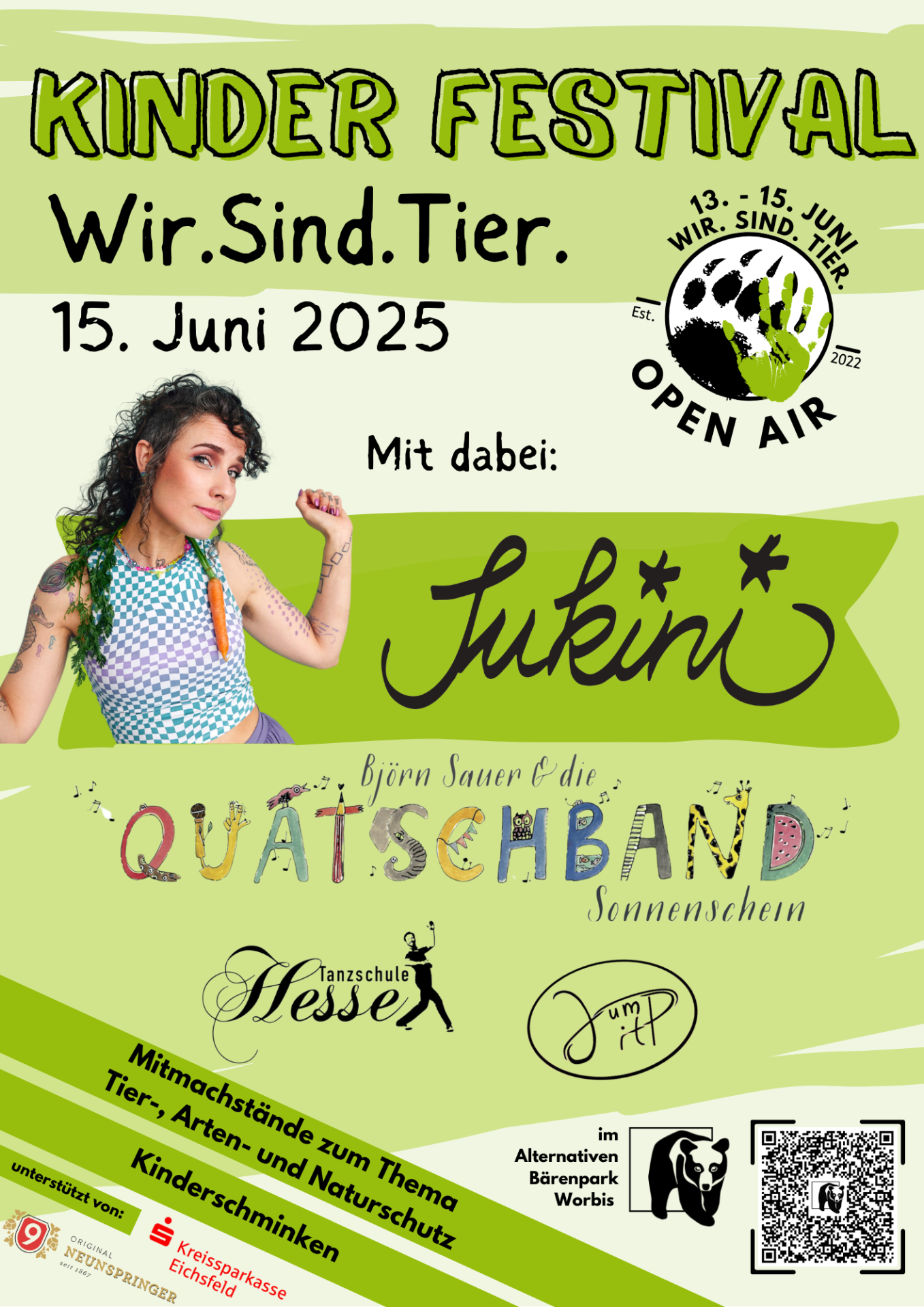 Plakat Tierschutzfestival Kinderprogramm - 1