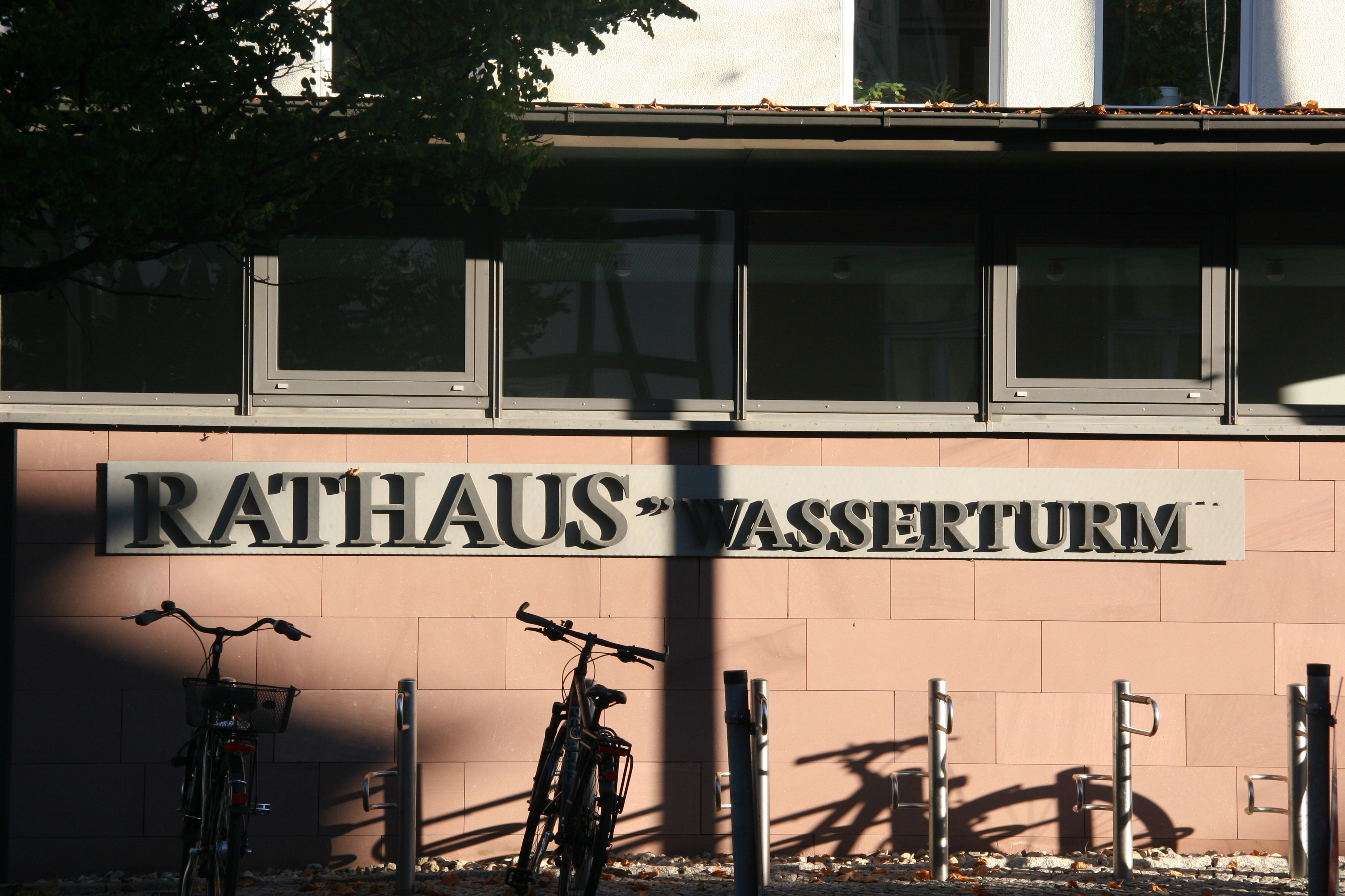 Leinefelde Ortsansichten Wasserturm Bürgerbüro