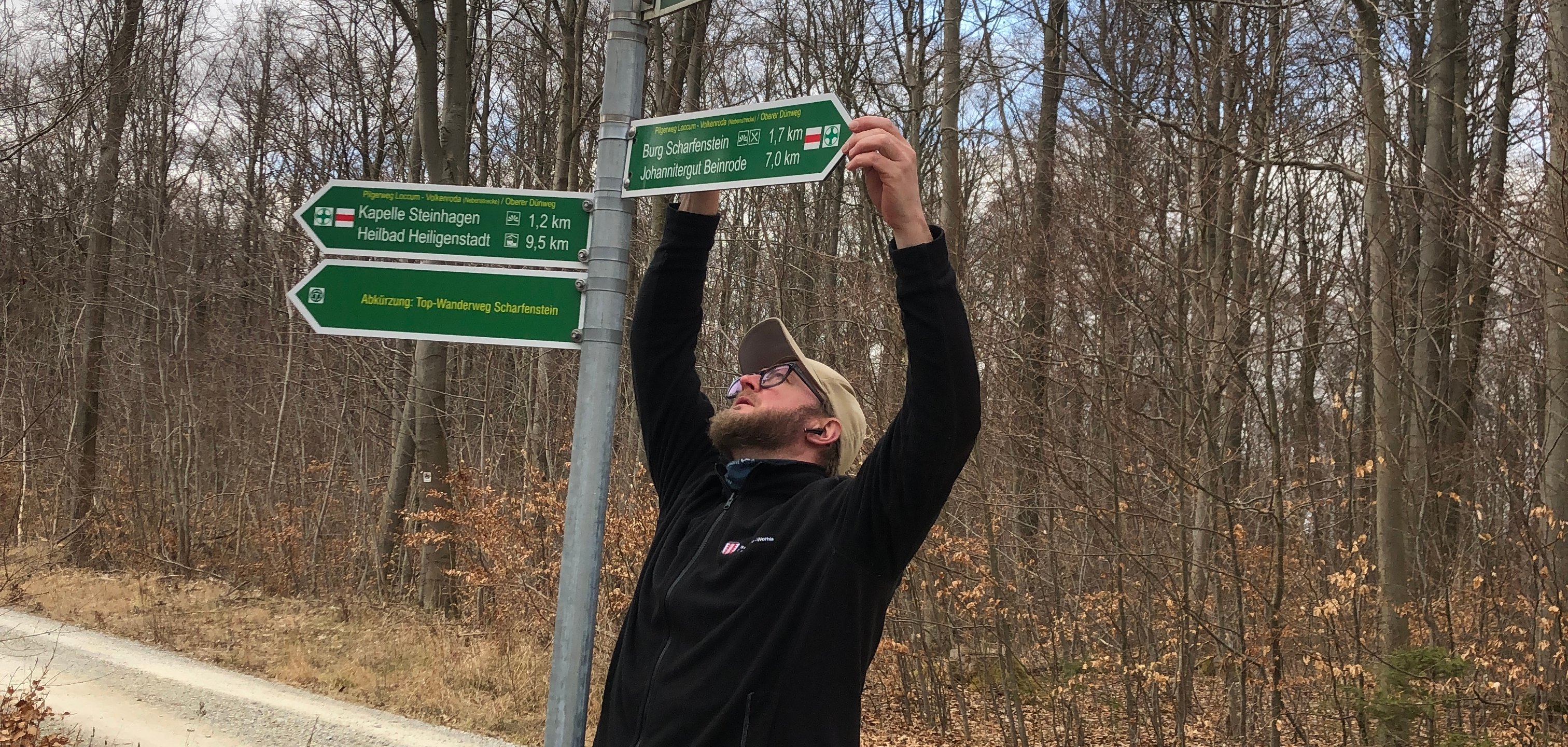 Wanderwegweiser, Wanderschilder