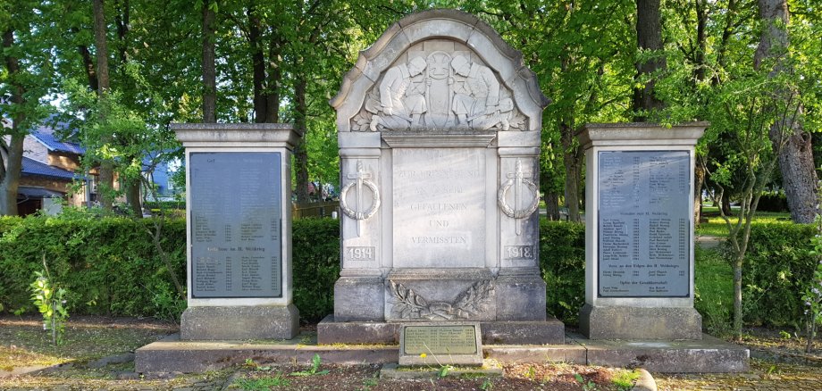 Denkmal für die Gefallenen in Birkungen. Denkmal für die Gefallenen in Birkungen.
