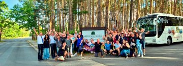 Kirmesburschen auf Tour im Spreewald