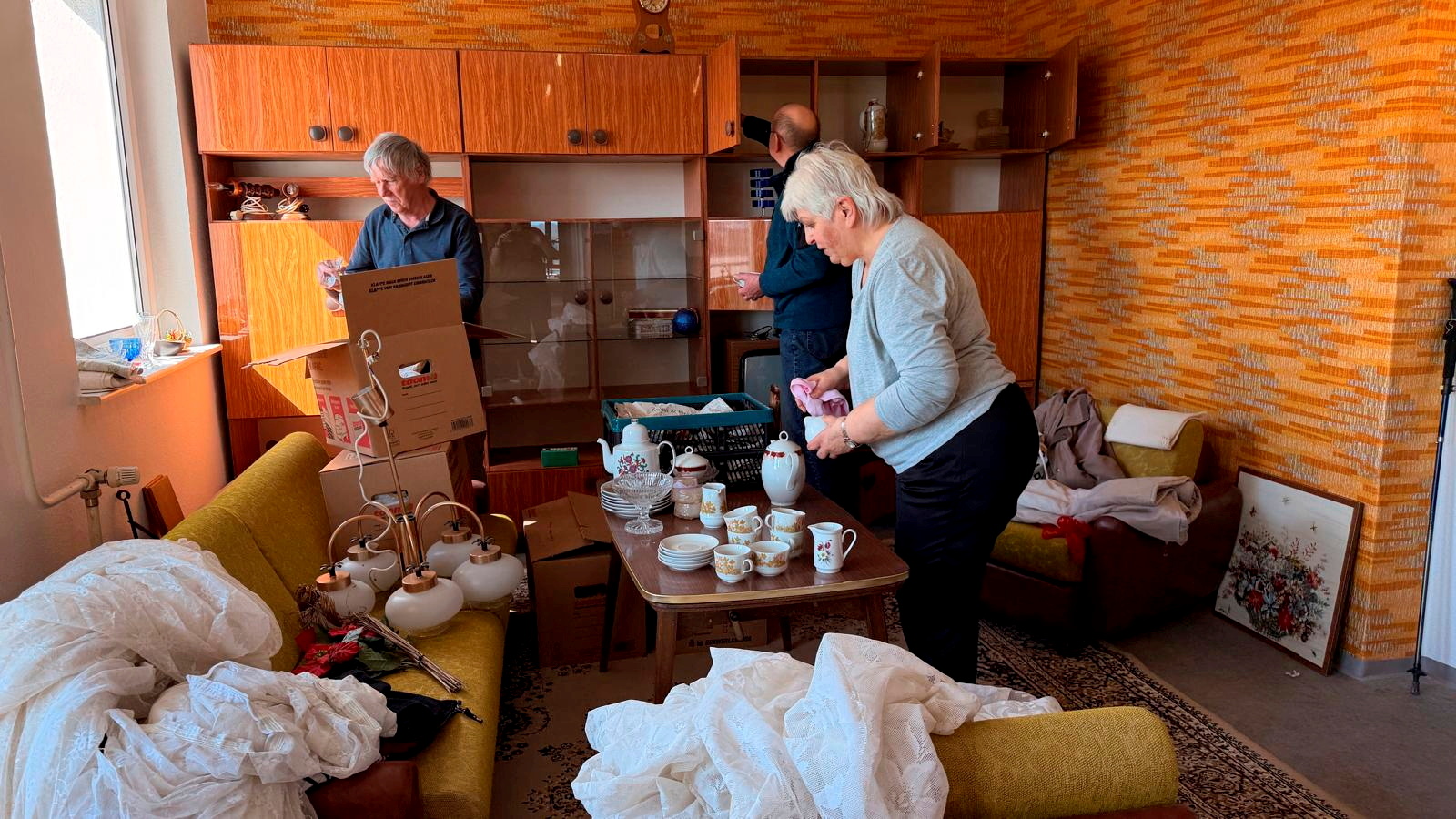 Nostalgiewohnung Blumenblock