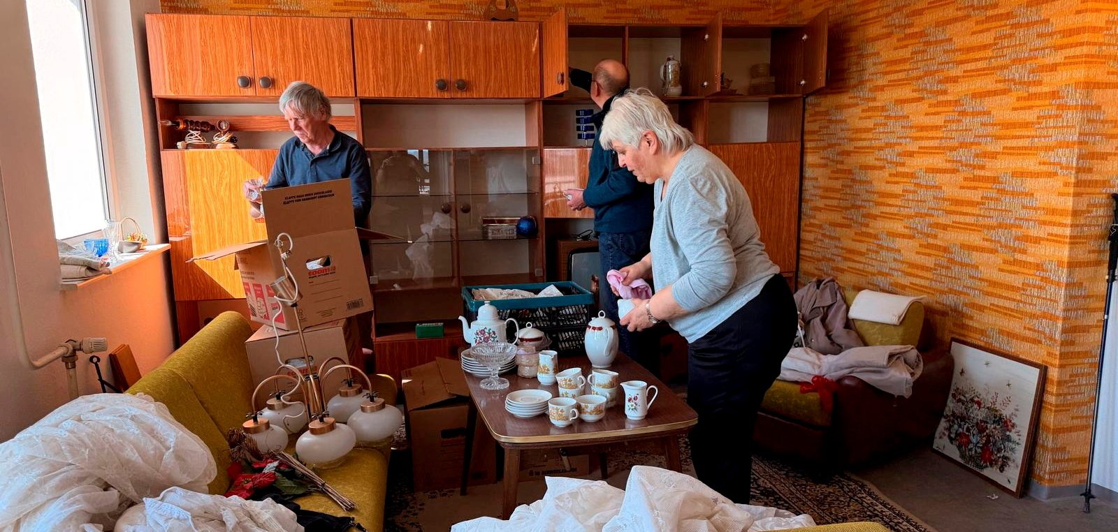 Nostalgiewohnung Blumenblock