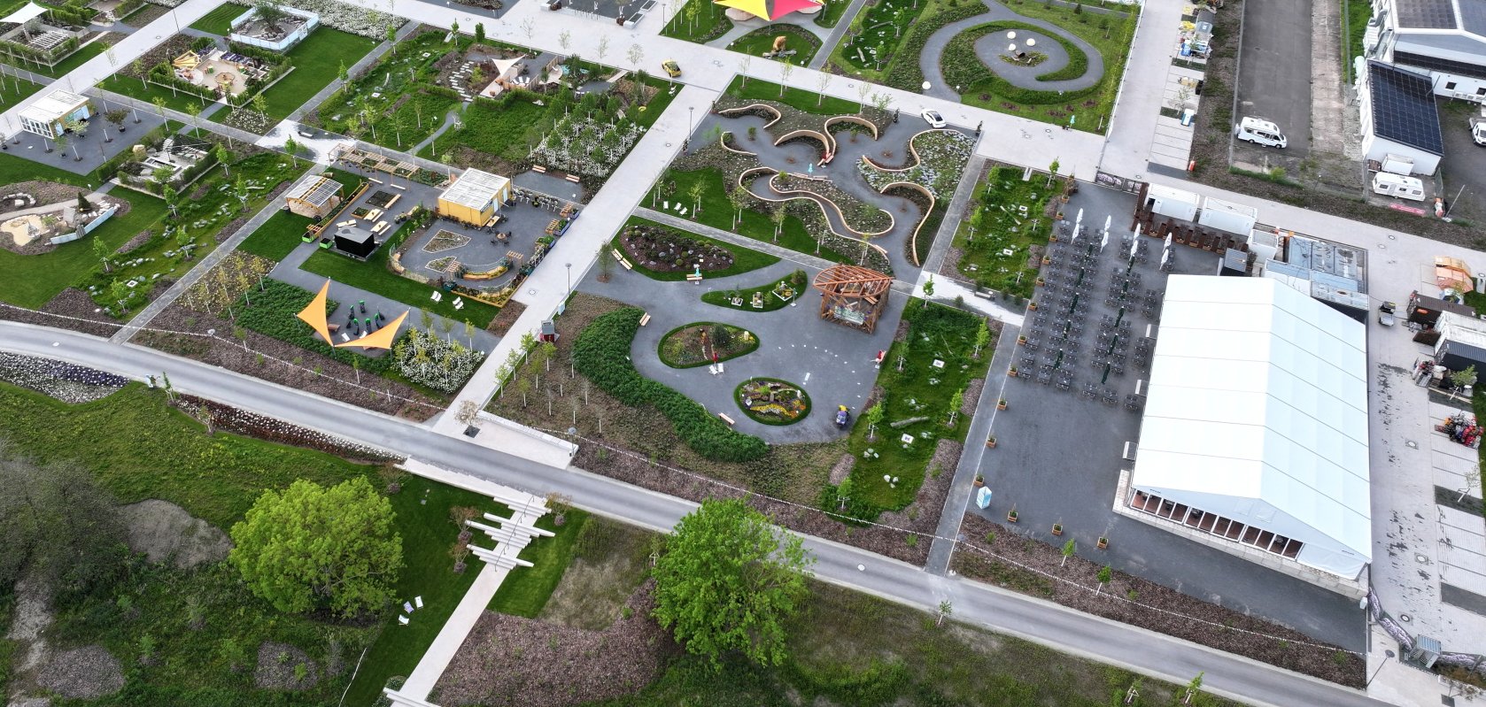 Drohne Landesgartenschau