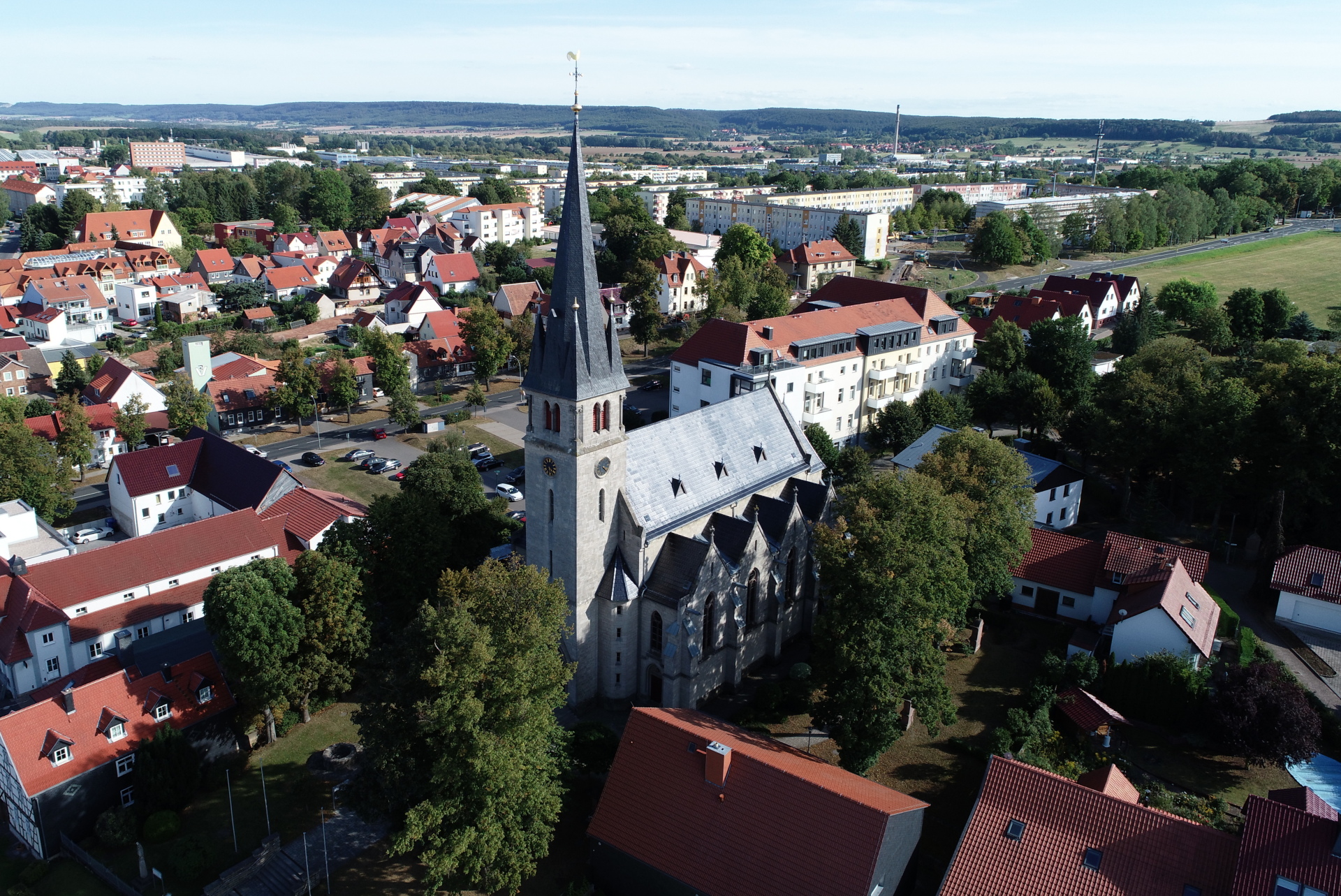 Luftbild Leinefelde