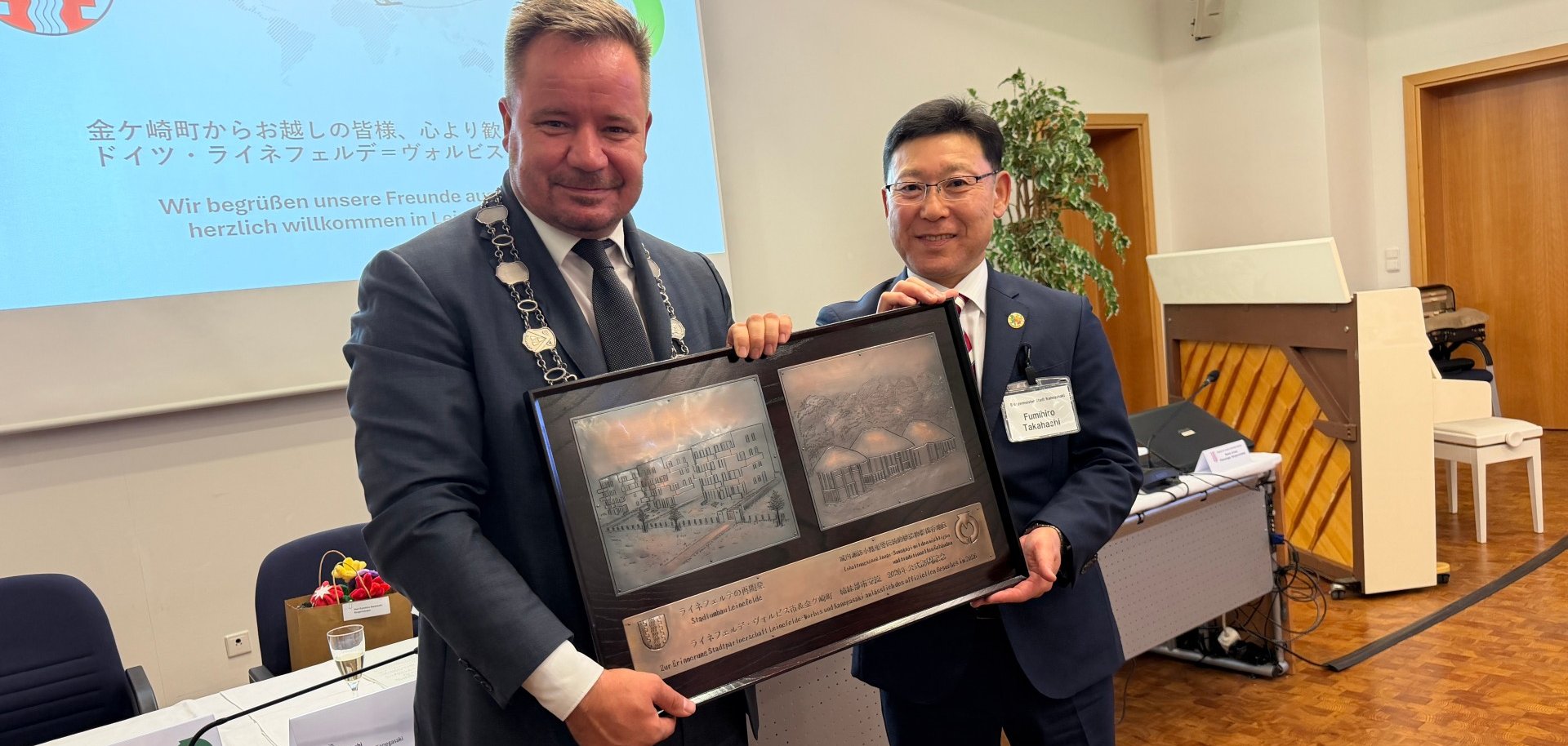 Besuch Delegation aus Kanegasaki Japan