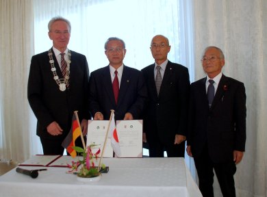 Städtepartnerschaft Leinefelde - Kanegasaki