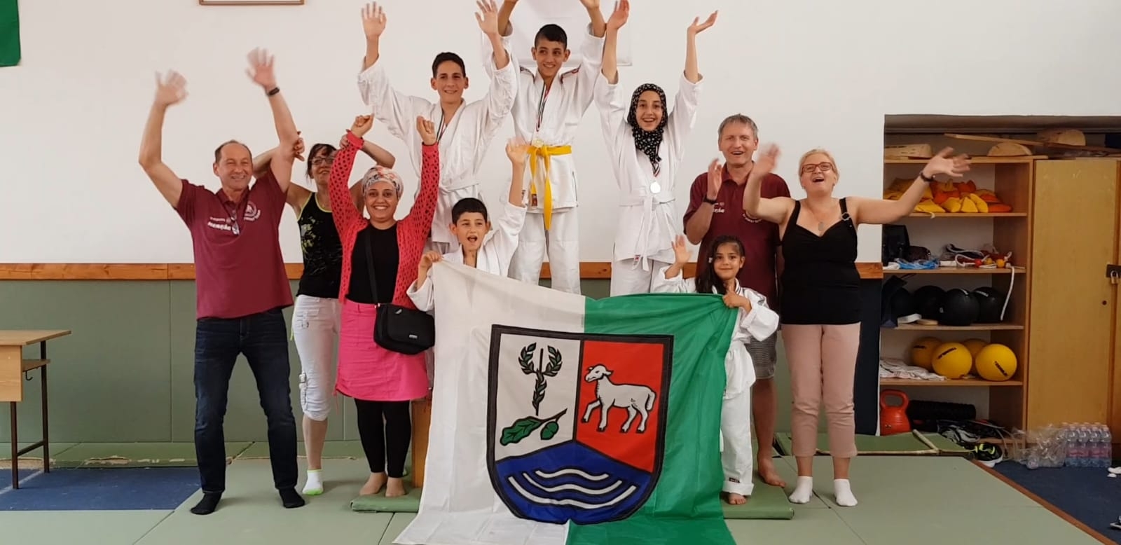 Mini-Olympiade in Papa Ungarn