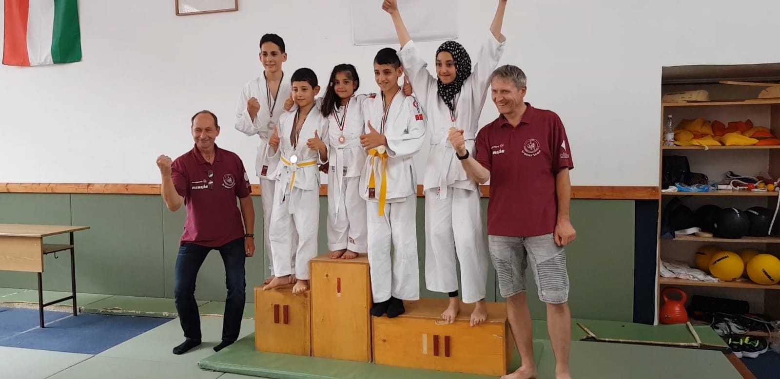 Mini-Olympiade in Papa Ungarn