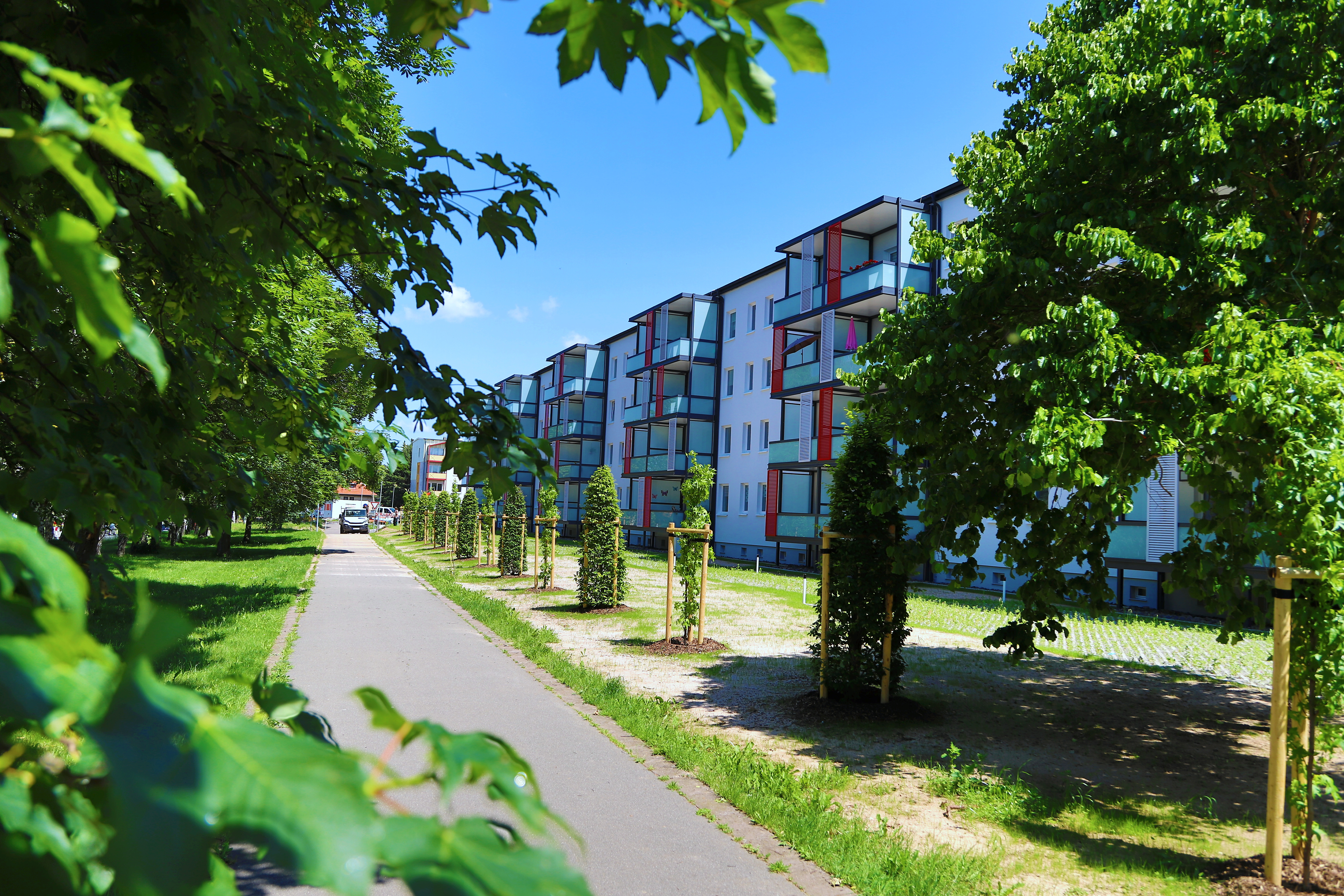 Konrad-Martin-Straße Leinefelde Wohnblock