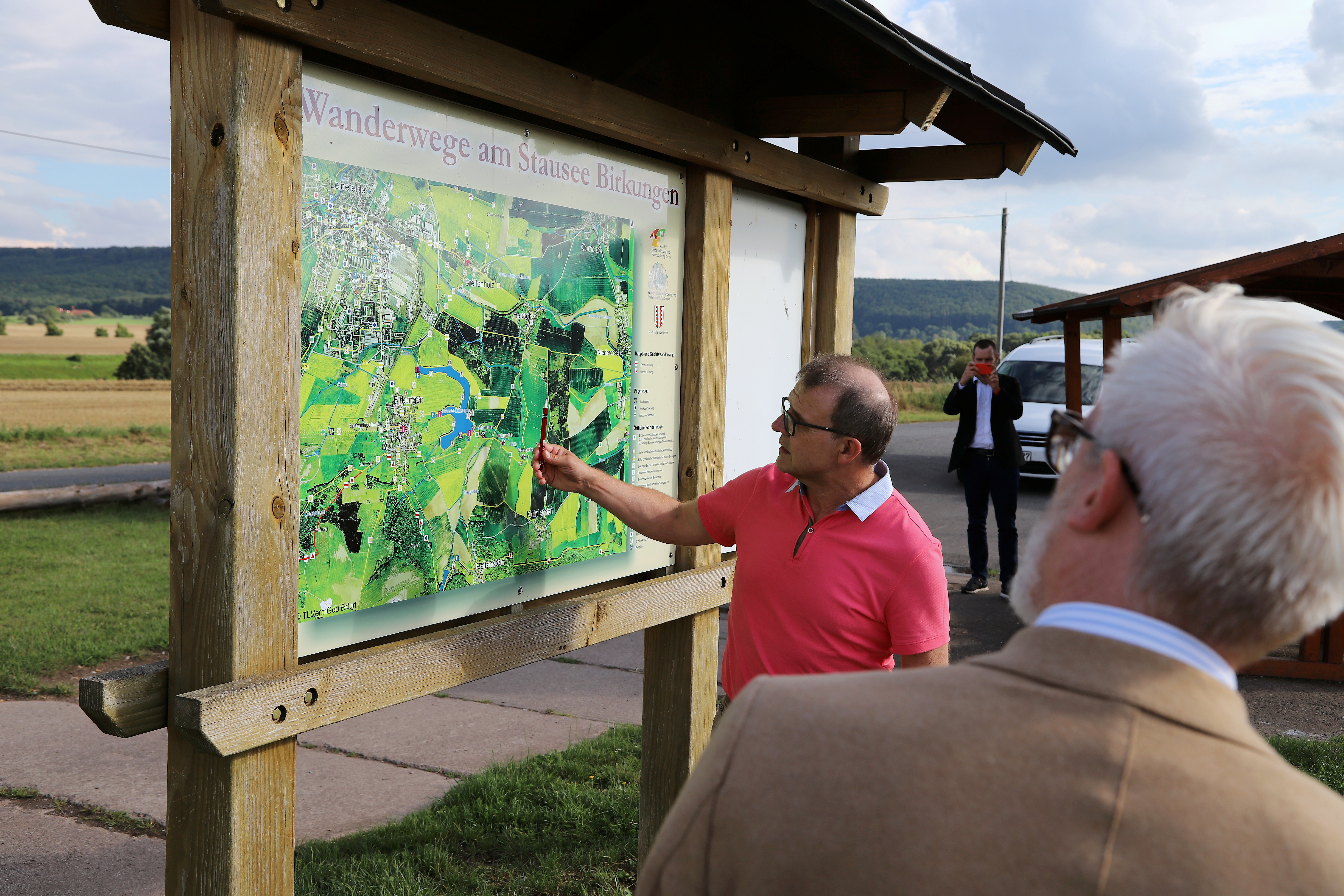 Minister Hoff in Leinefelde-Worbis Minister Hoff in Leinefelde-Worbis