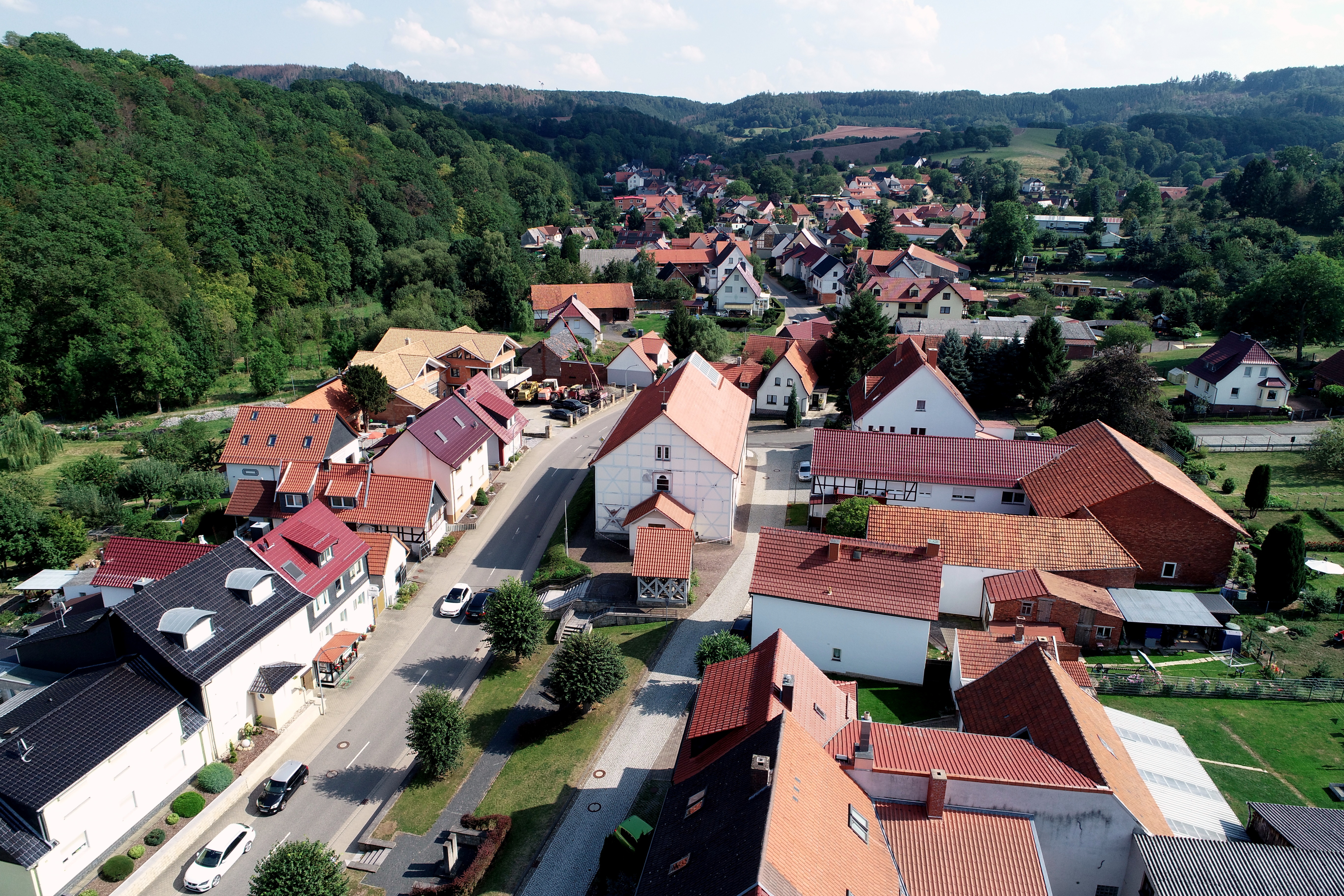 Luftbild Hundeshagen
