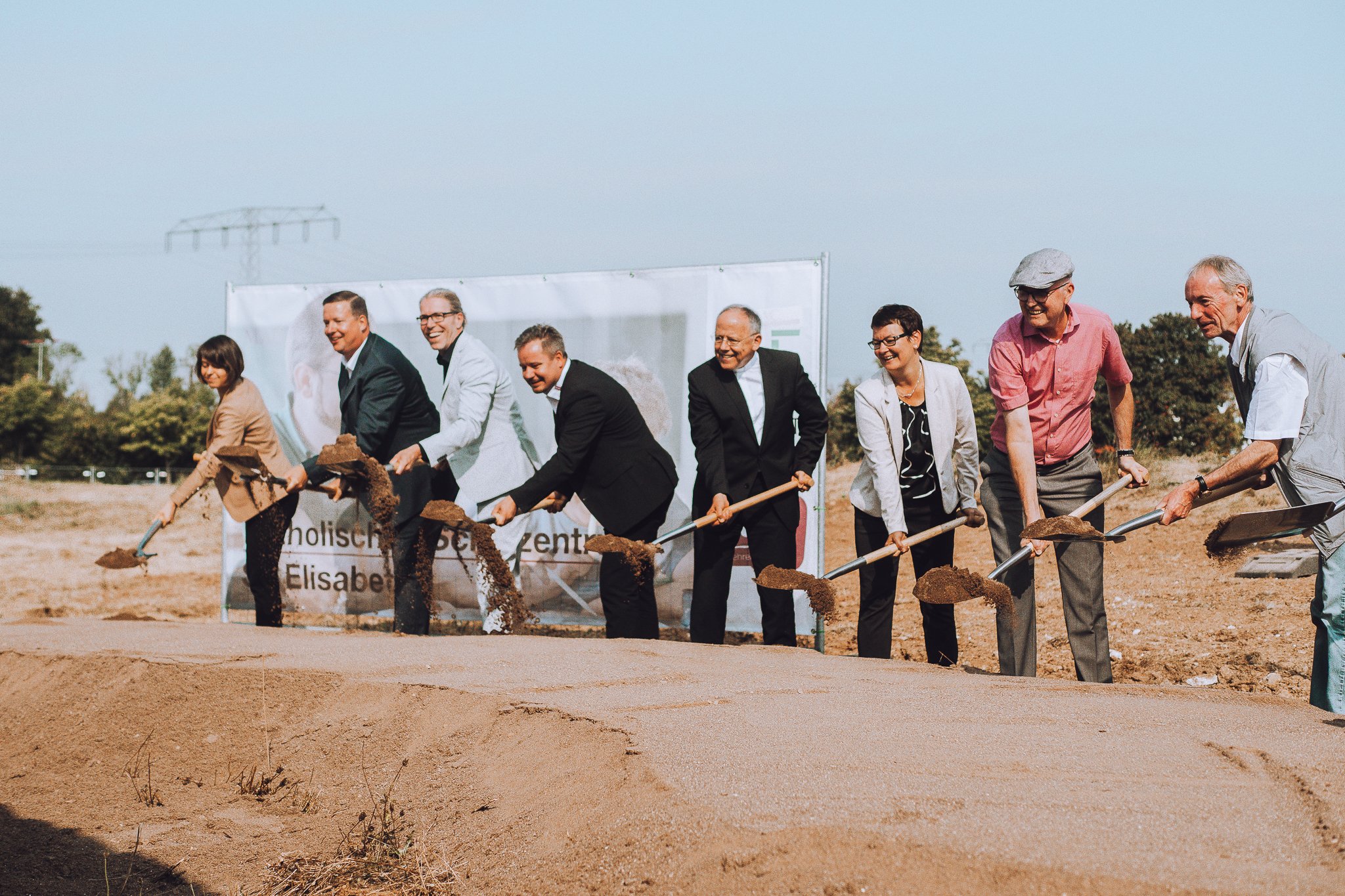 Spatenstich katholische Schulzentrum St. Elisabeth Leinefelde