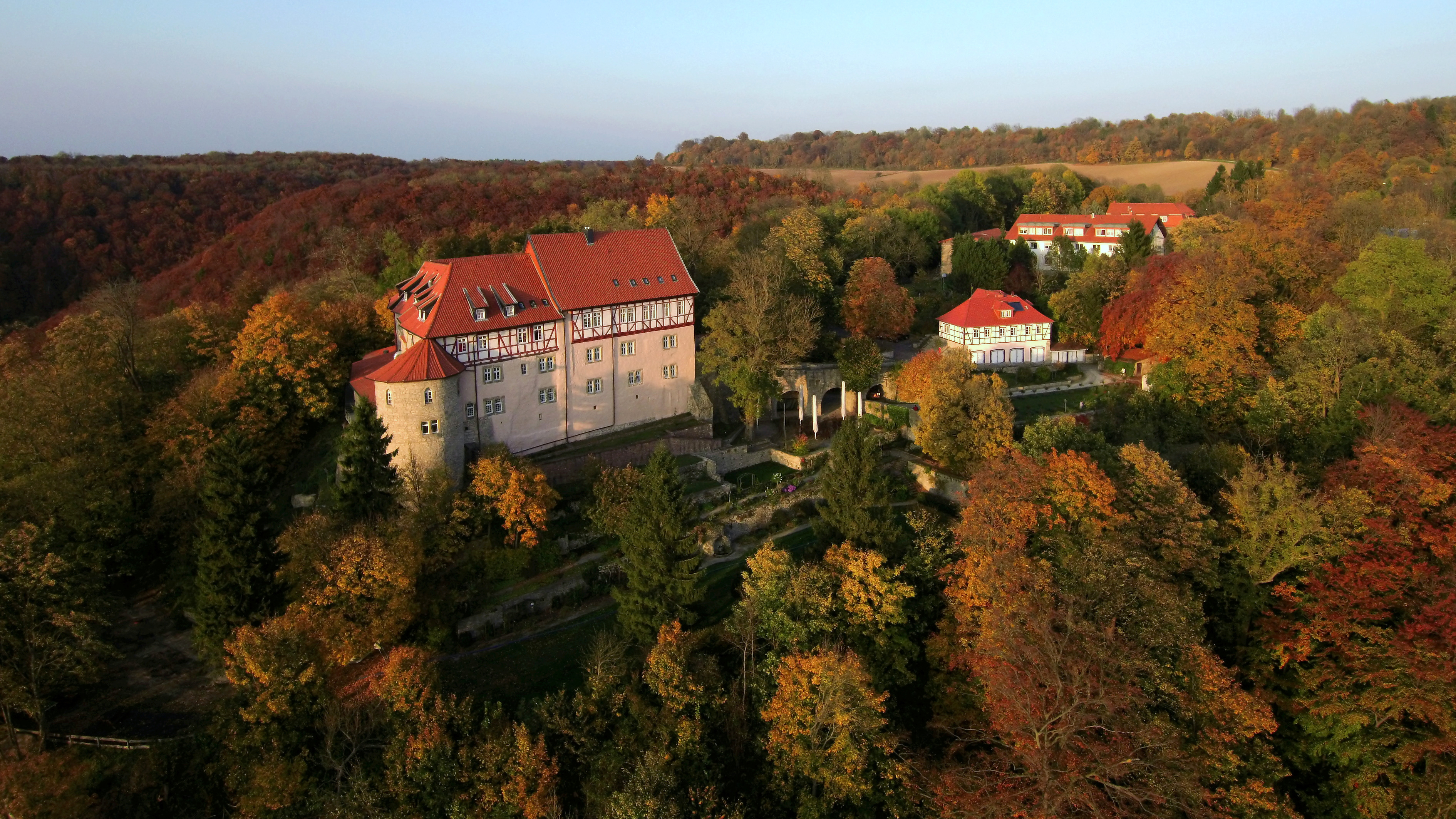 Luftbild Burg Bodenstein