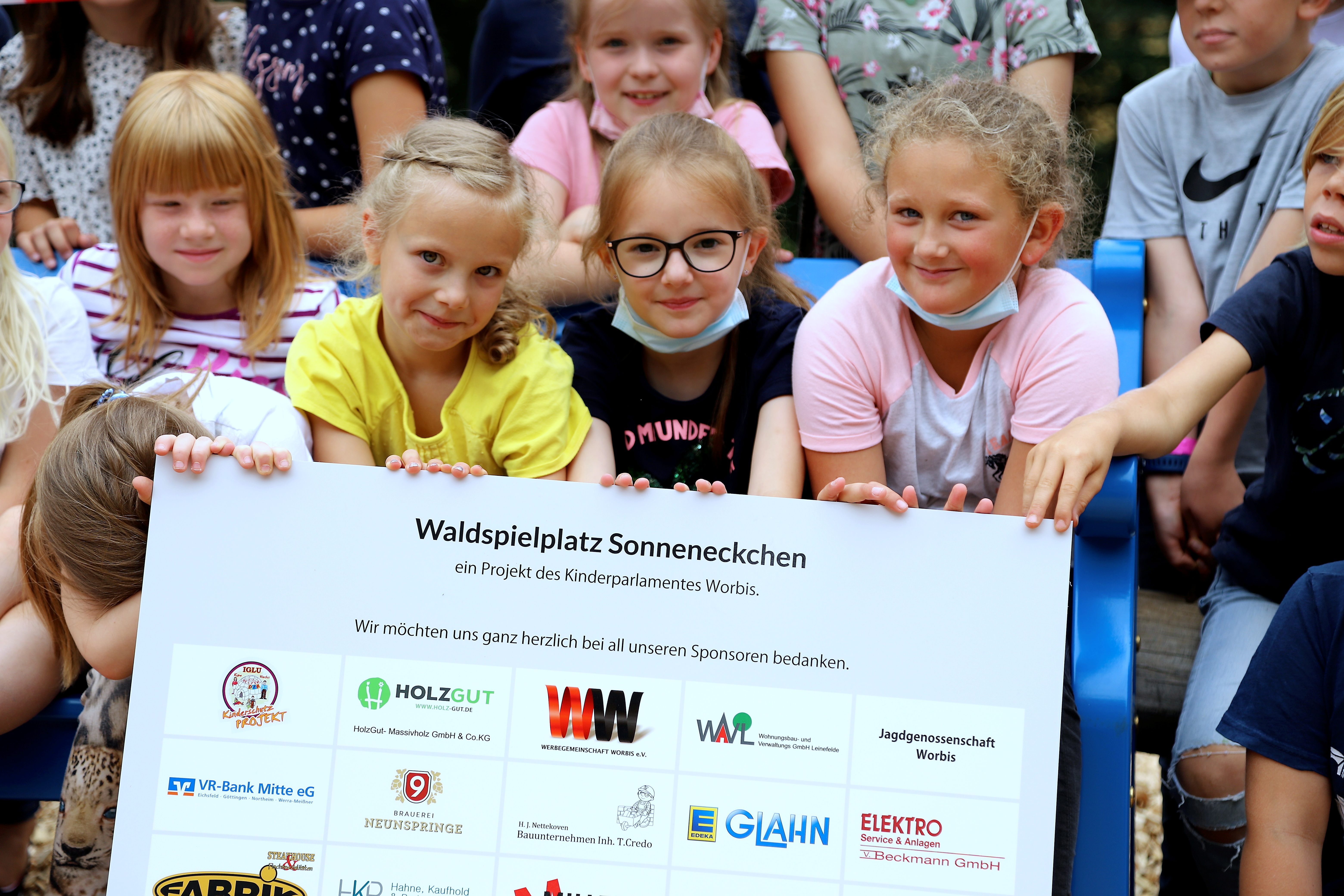 Einweihung Waldspielplatz Sonneneckchen Worbis