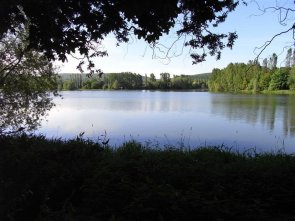 Blick auf den Birkunger Stausee