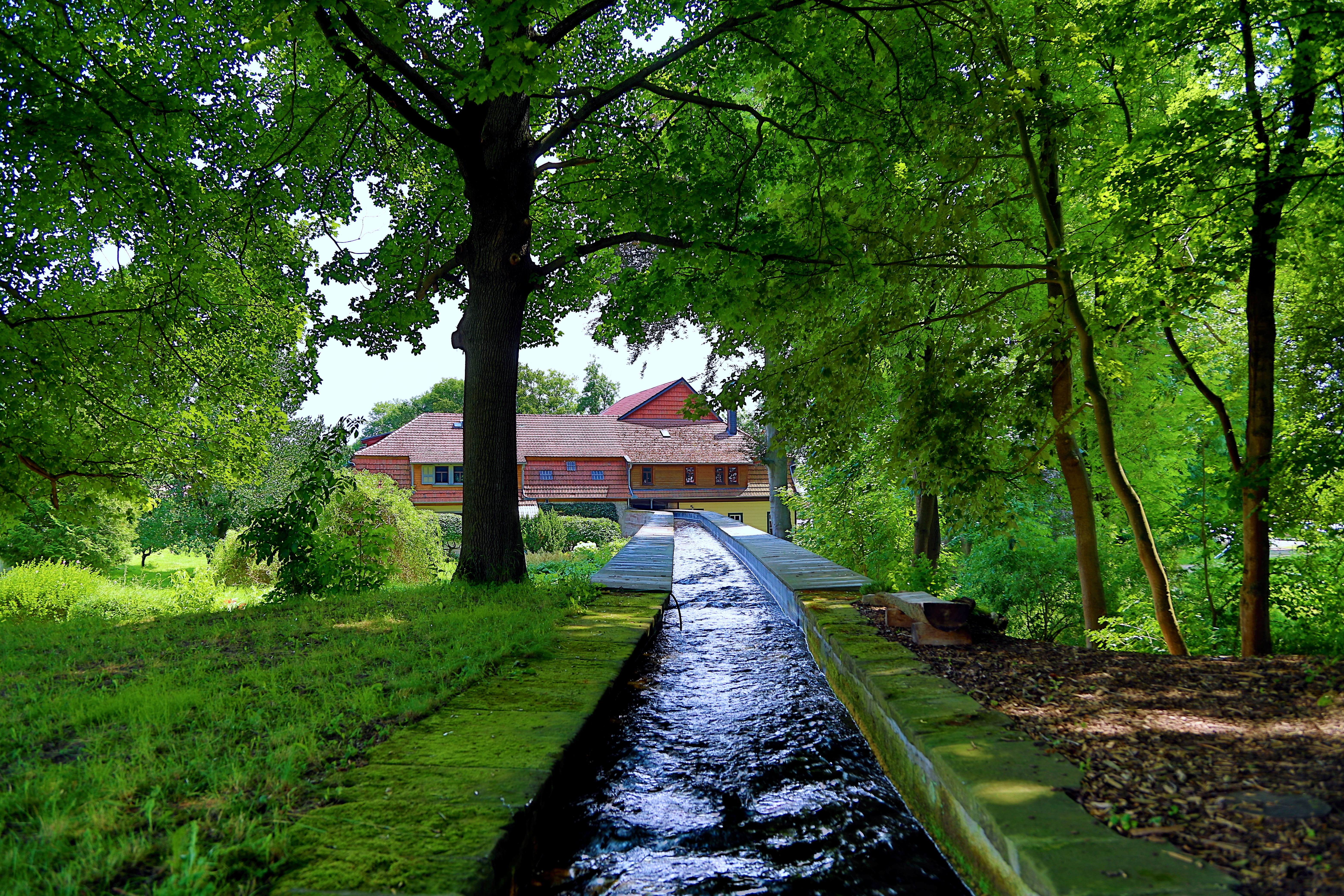 Das Aquädukt von Büschlebs Mühle in Worbis.
