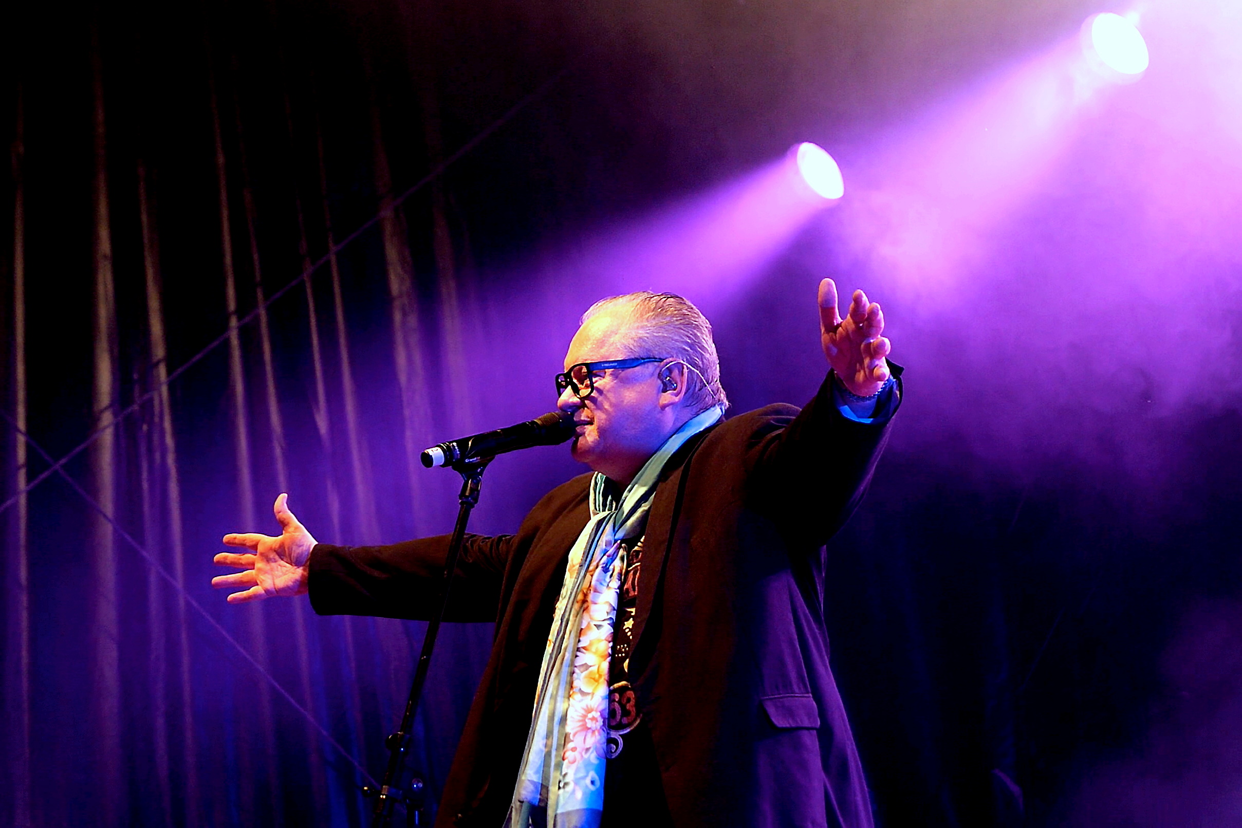 Open air Konzert mit Heinz Rudolf Kunze auf dem Scharfenstein.