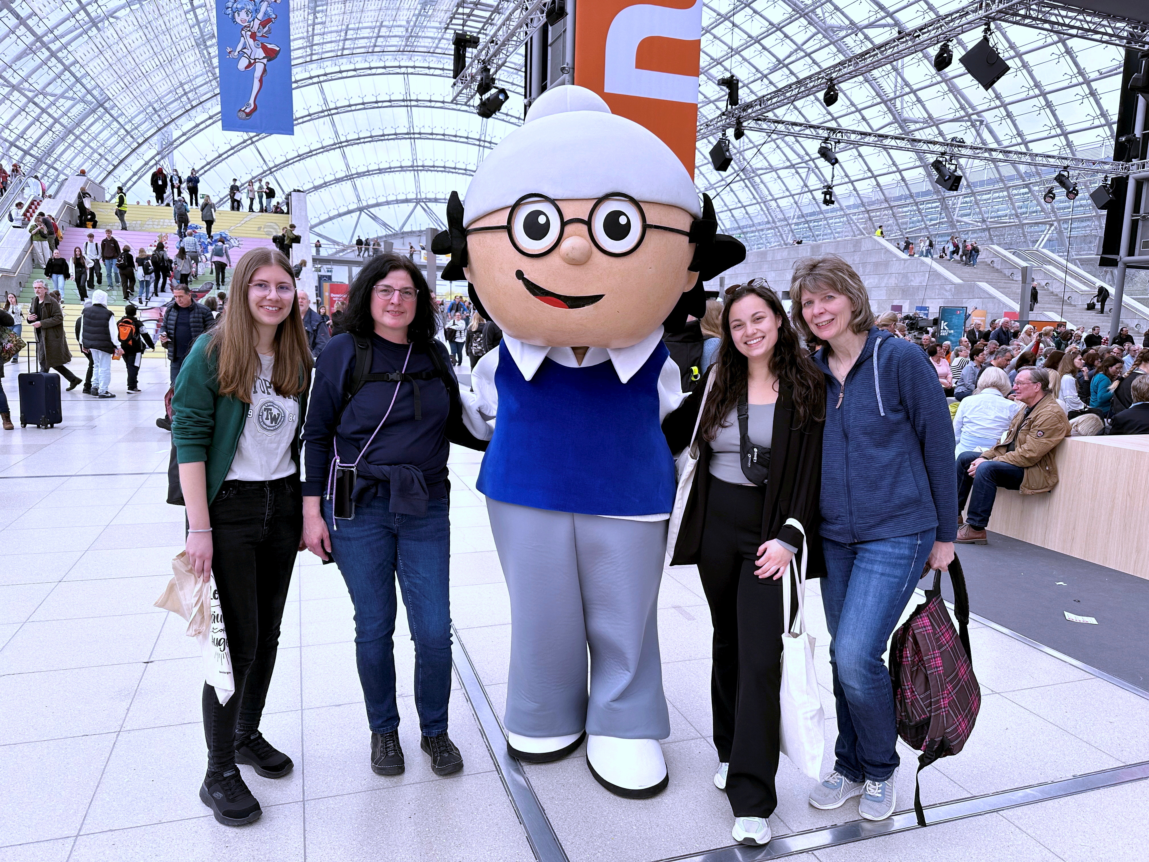 Bibliothek in Leipzig Buchmesse