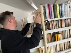 Umzug Bibliothek Leinefelde