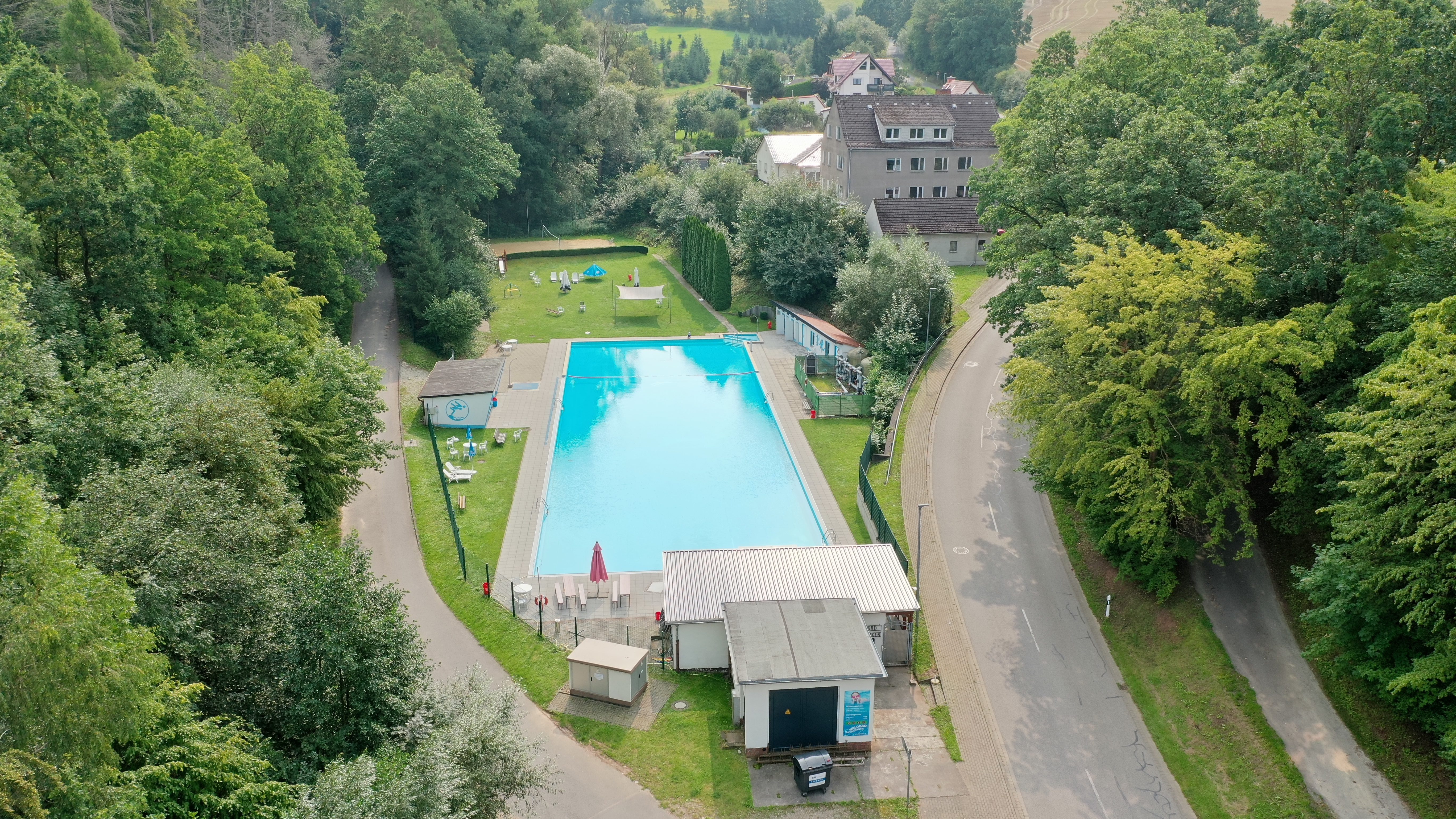 Baumschäden am Freibad Hundeshagen