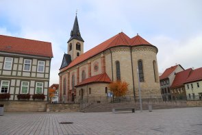 Weihnachtsbaum Friedensplatz Worbis