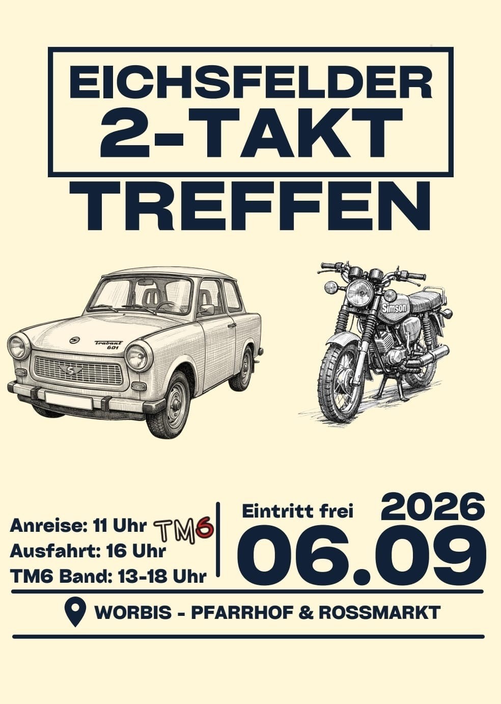 Eichsfelder 2-Takt-Treffen in Worbis