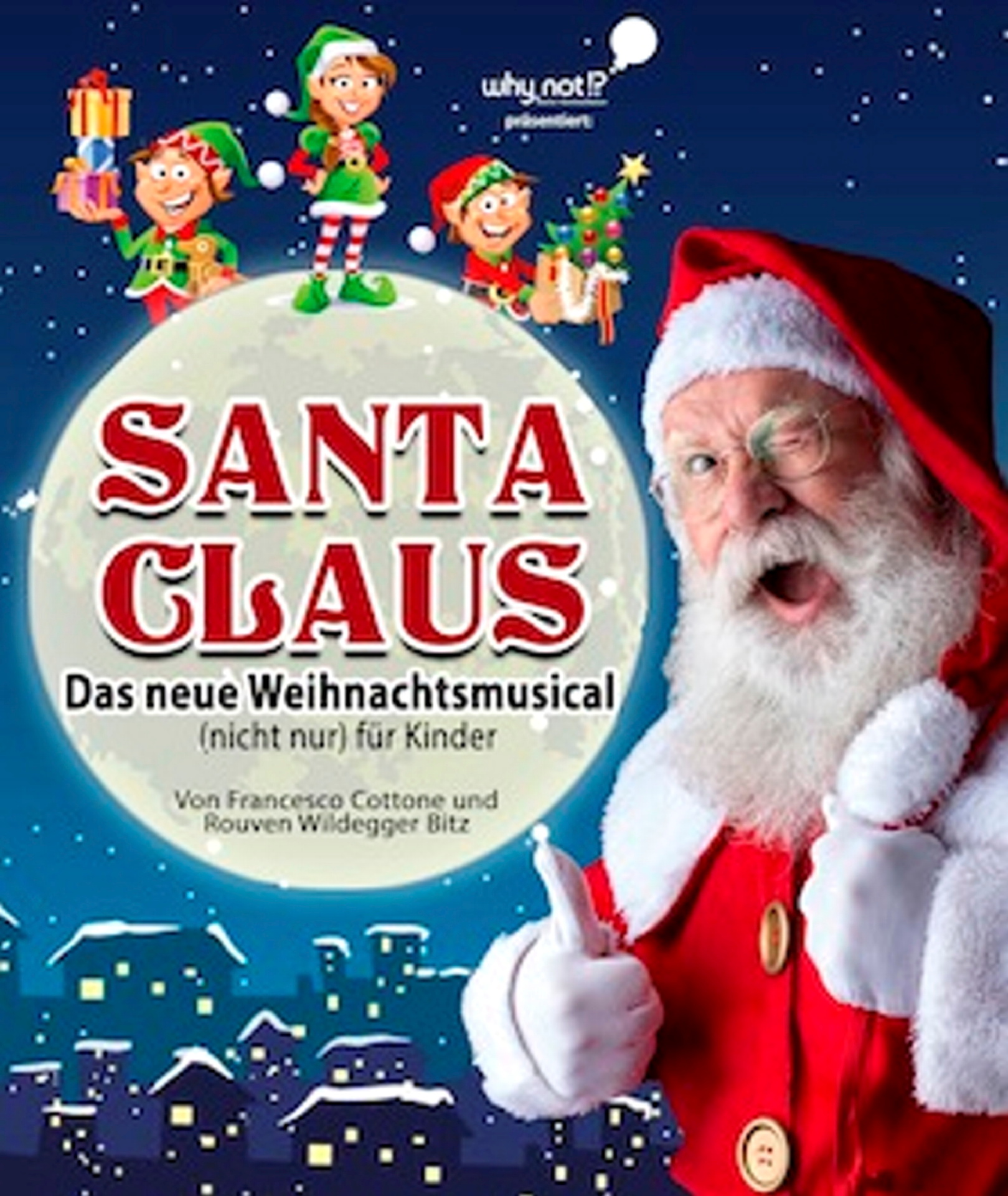 Santa Claus – das neue Weihnachtsmusical (nicht nur) für Kinder
